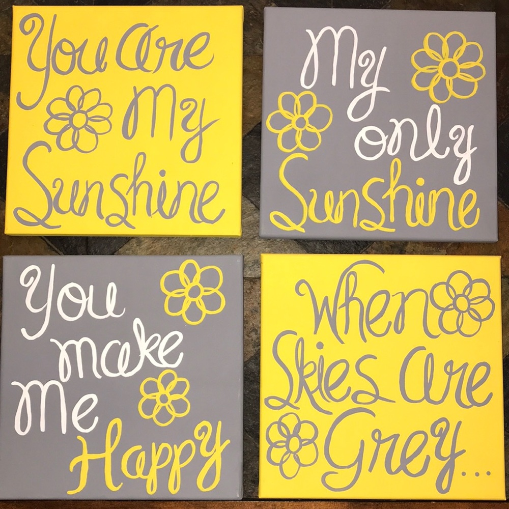Hand Painted Wall Art